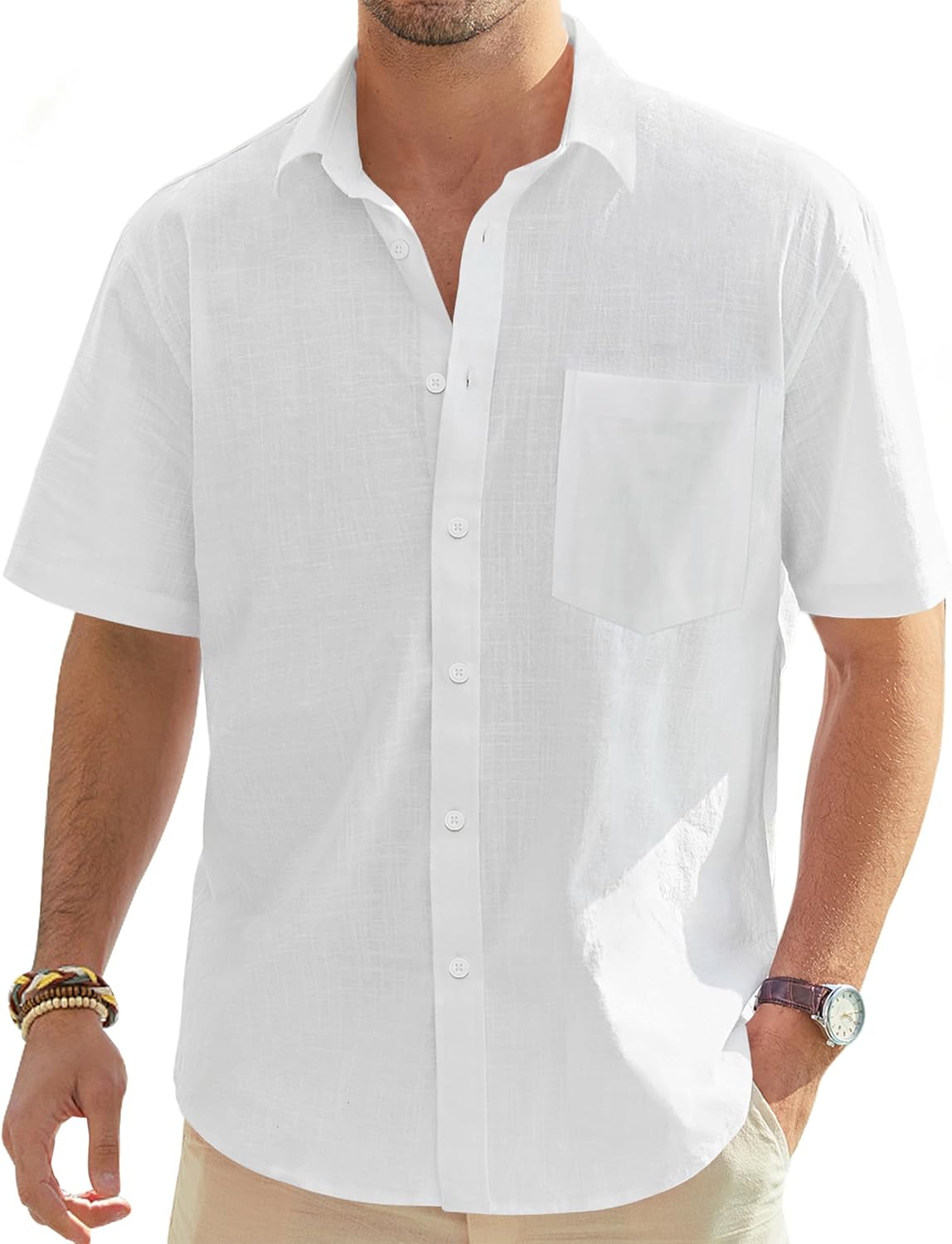 White Cotton by Savvy Shirt