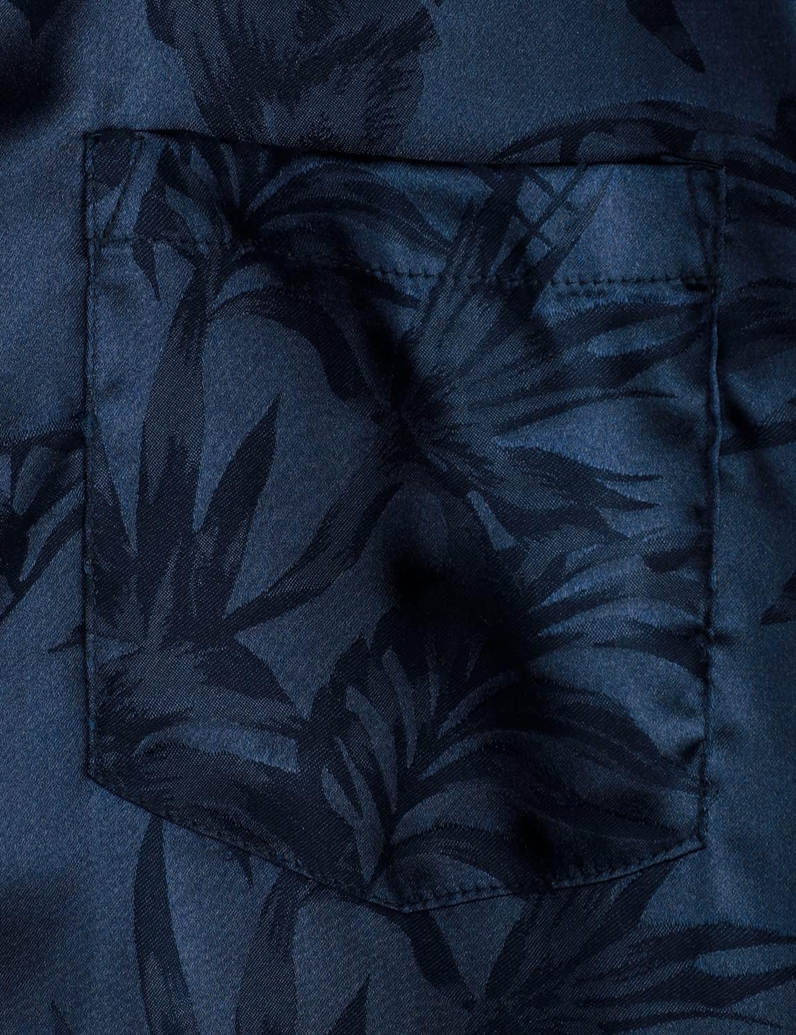 Smoke Blue Flora by Savvy Shirt