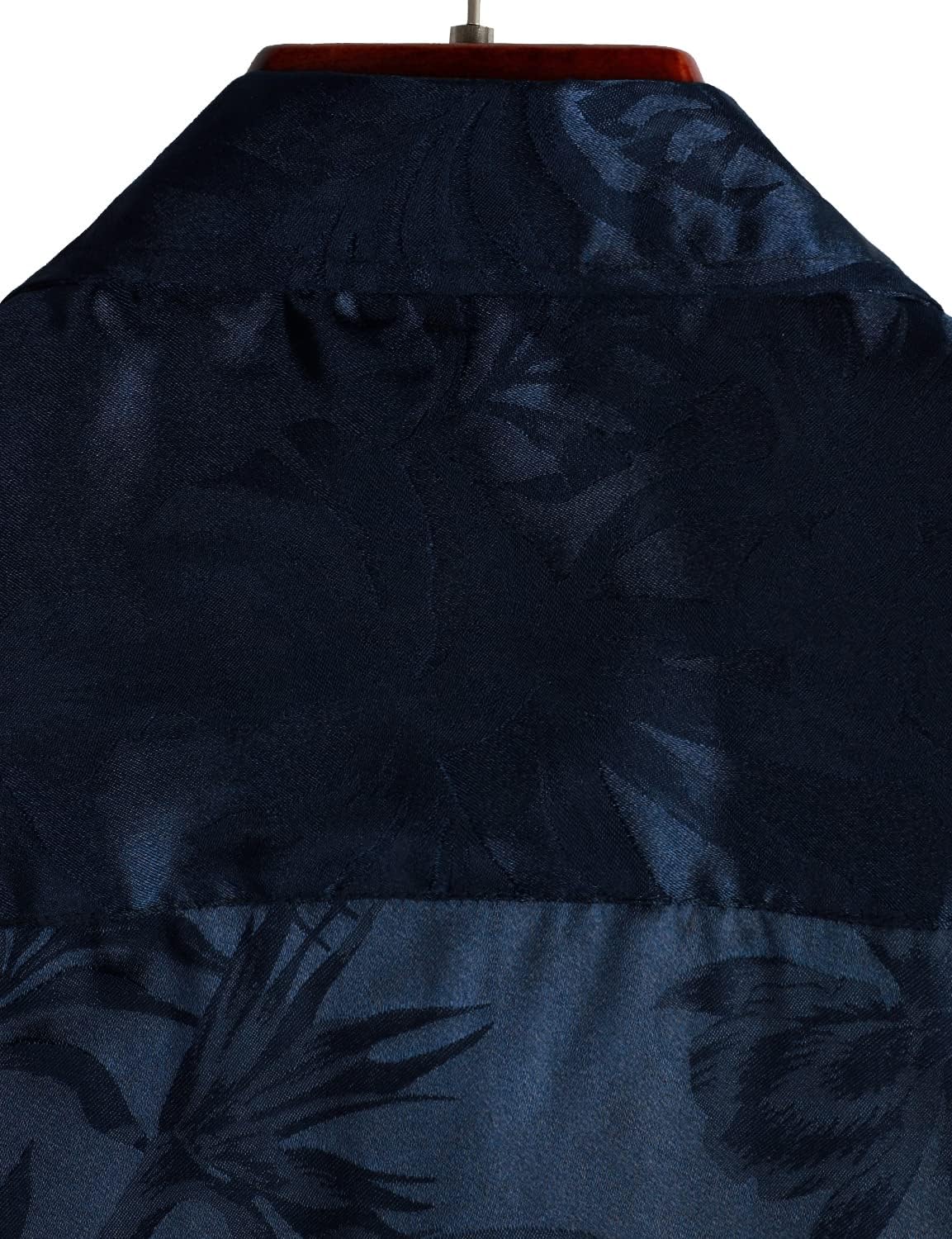 Smoke Blue Flora by Savvy Shirt